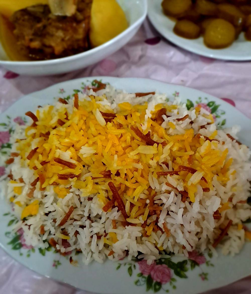 بافت نرم و ابریشمی برنج هاشمی شالی گستر ارسالی مشتریان عطراگینی